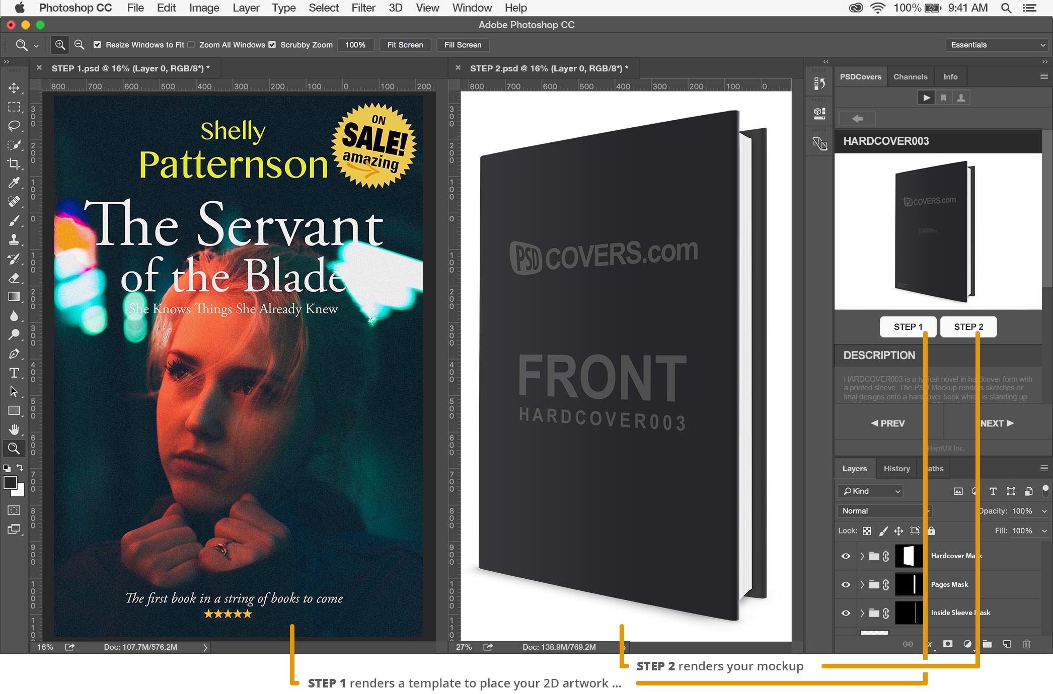 Download Recources Adobe Photoshop Mockup Generator Add On Psdcovers Download Howtomedia